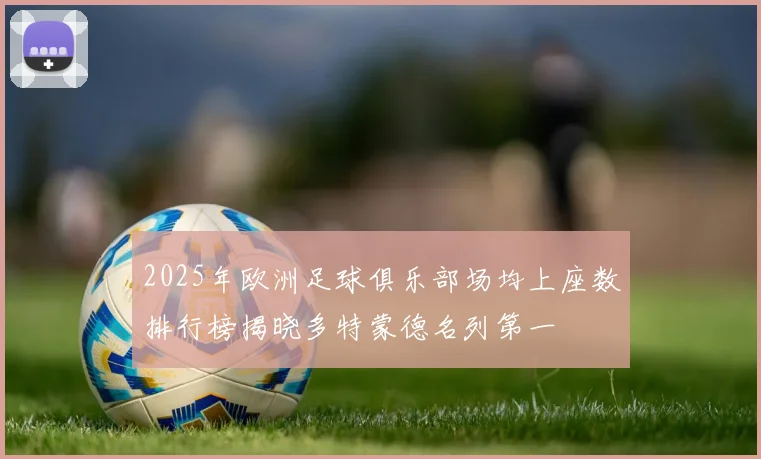2025年欧洲足球俱乐部场均上座数排行榜揭晓多特蒙德名列第一