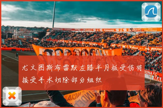 尤文图斯布雷默左膝半月板受伤将接受手术切除部分组织